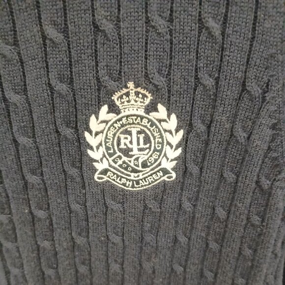 🌟Host Pick! ✨️ Ralph Lauren Cotton Zip-Up Sweater✨️🎊 - Picture 5 of 8